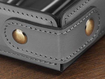 Gold rivets