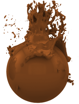 Brown paint  F07